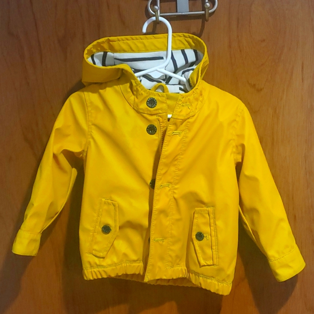 Baby Gap Jersey Lined Raincoat